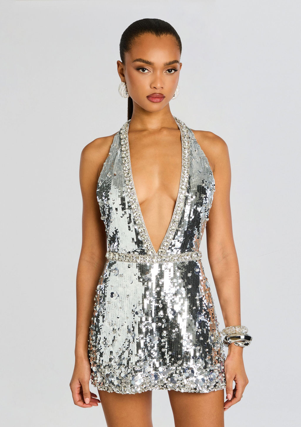 Trelly Sequin Dress
