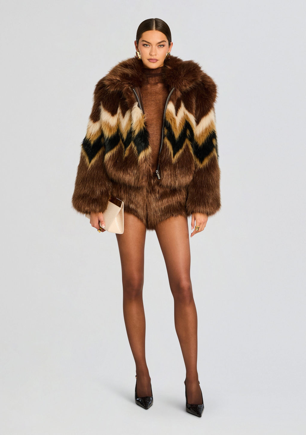 Ismay Faux Fur Bomber