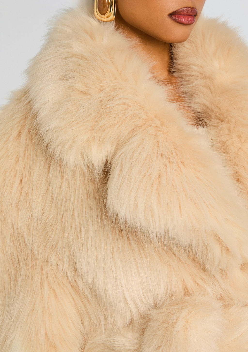 Magali  Faux Fur Coat