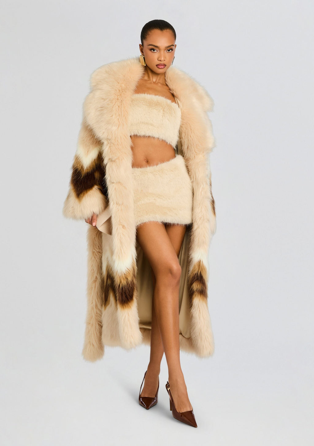 Vada Faux Fur Bandeau