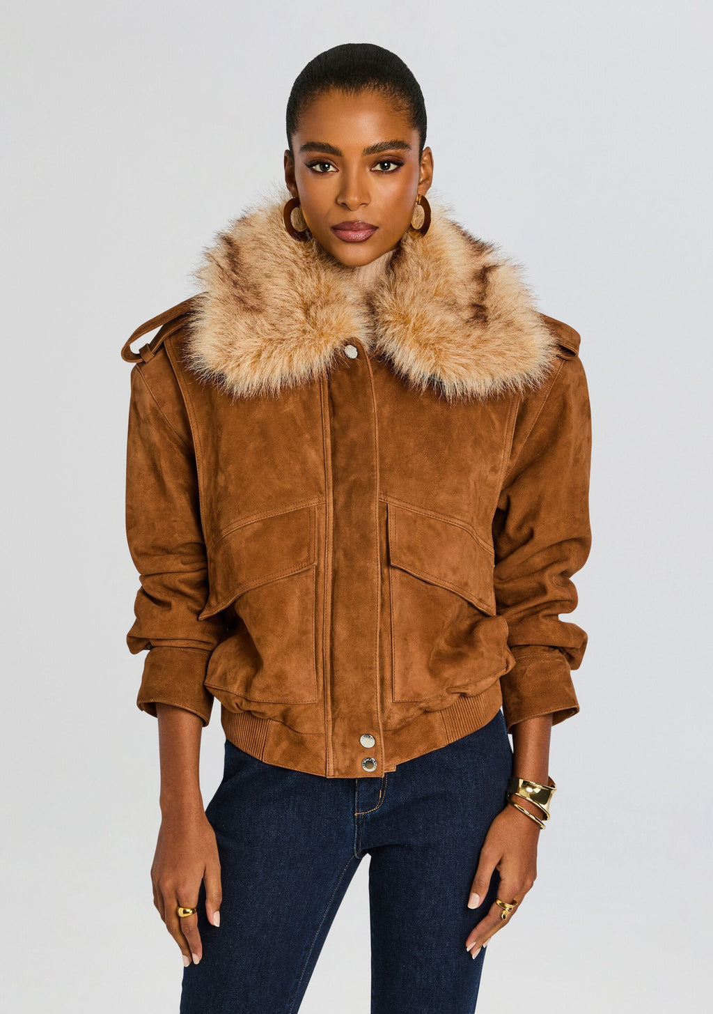 Erynn Suede Jacket