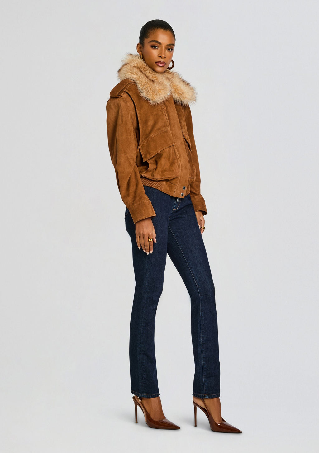 Erynn Suede Jacket