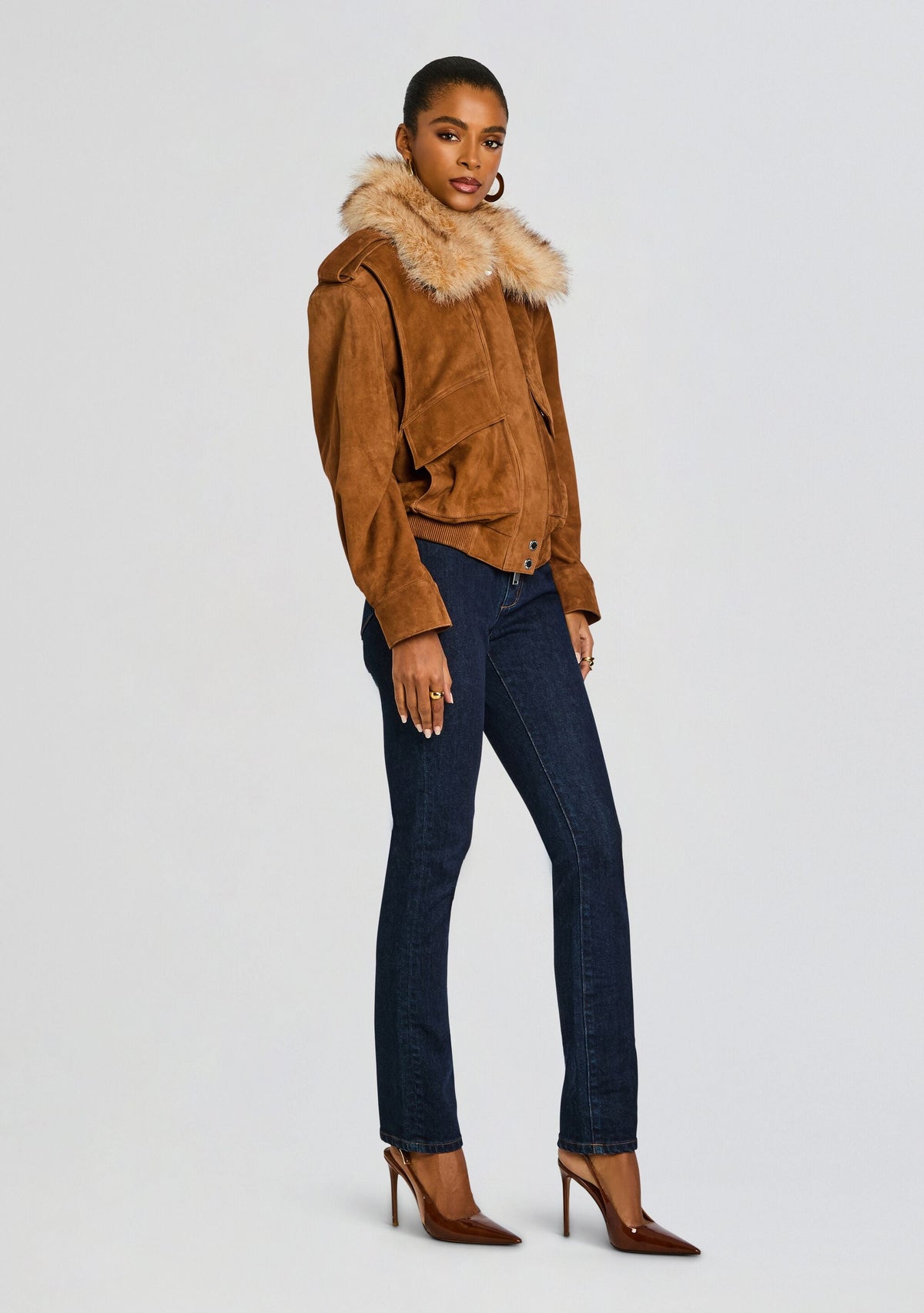 Erynn Suede Jacket