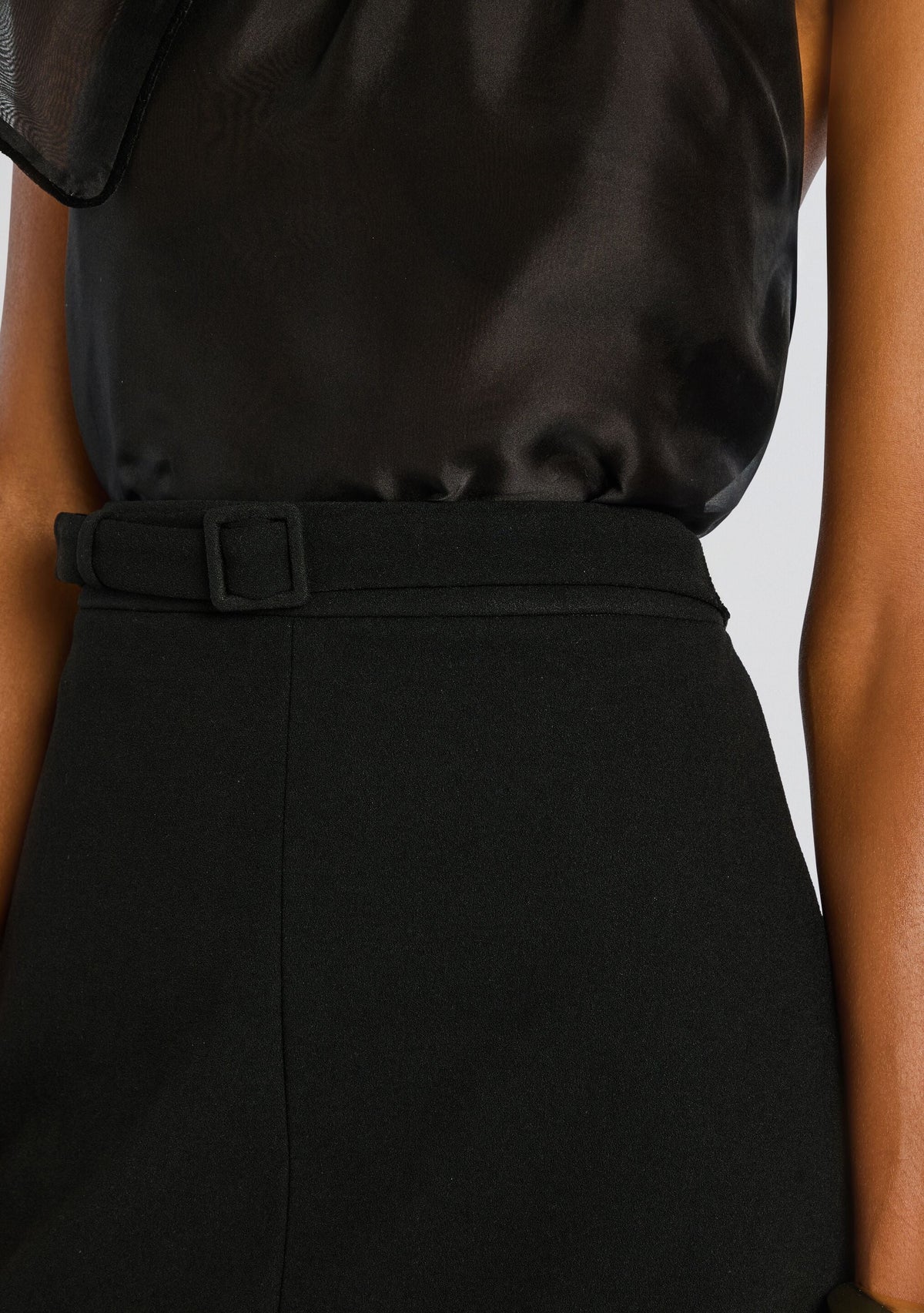 Jane A-Line Mini Skirt with Belt