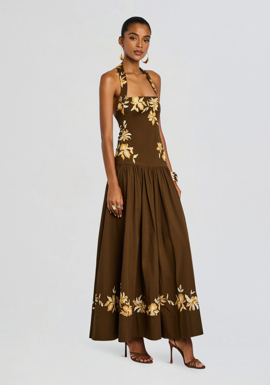 Bota Halter Maxi Dress