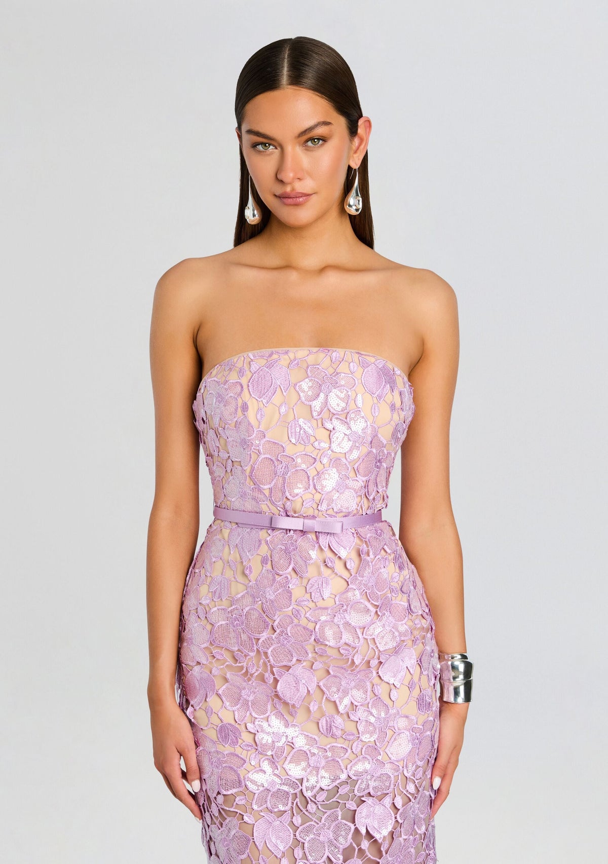 Rowena Sequin Lace Dress
