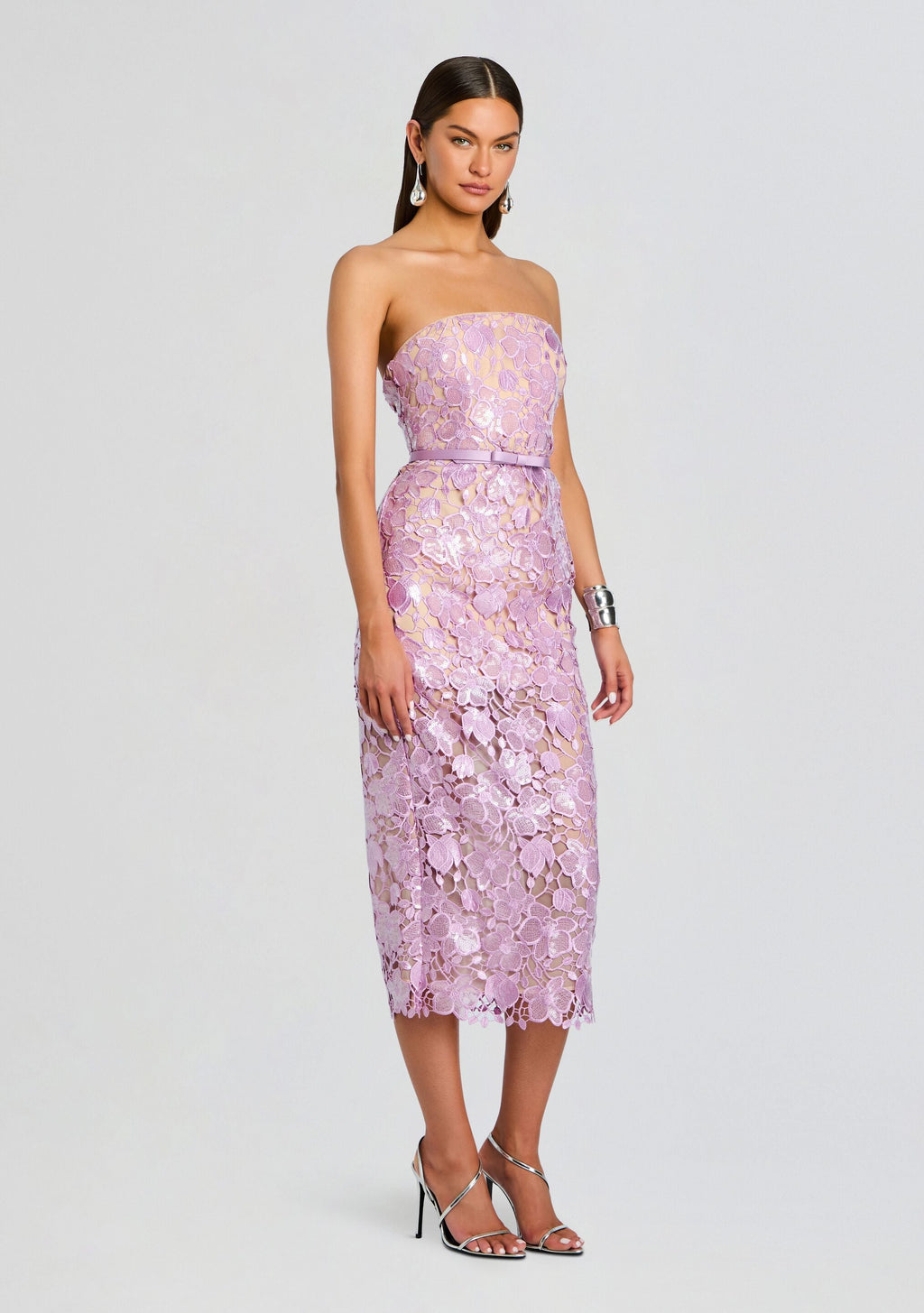 Rowena Sequin Lace Dress