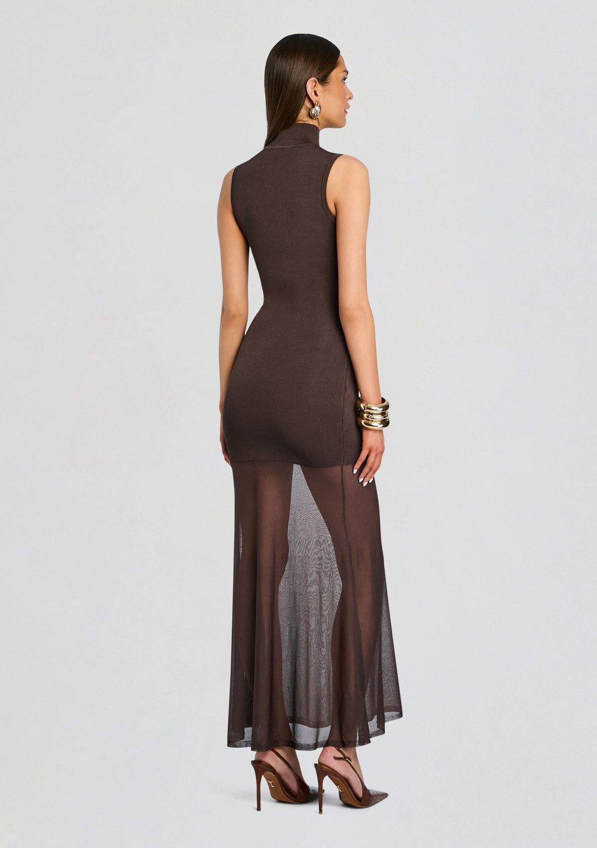 Amine Knit Maxi Dress
