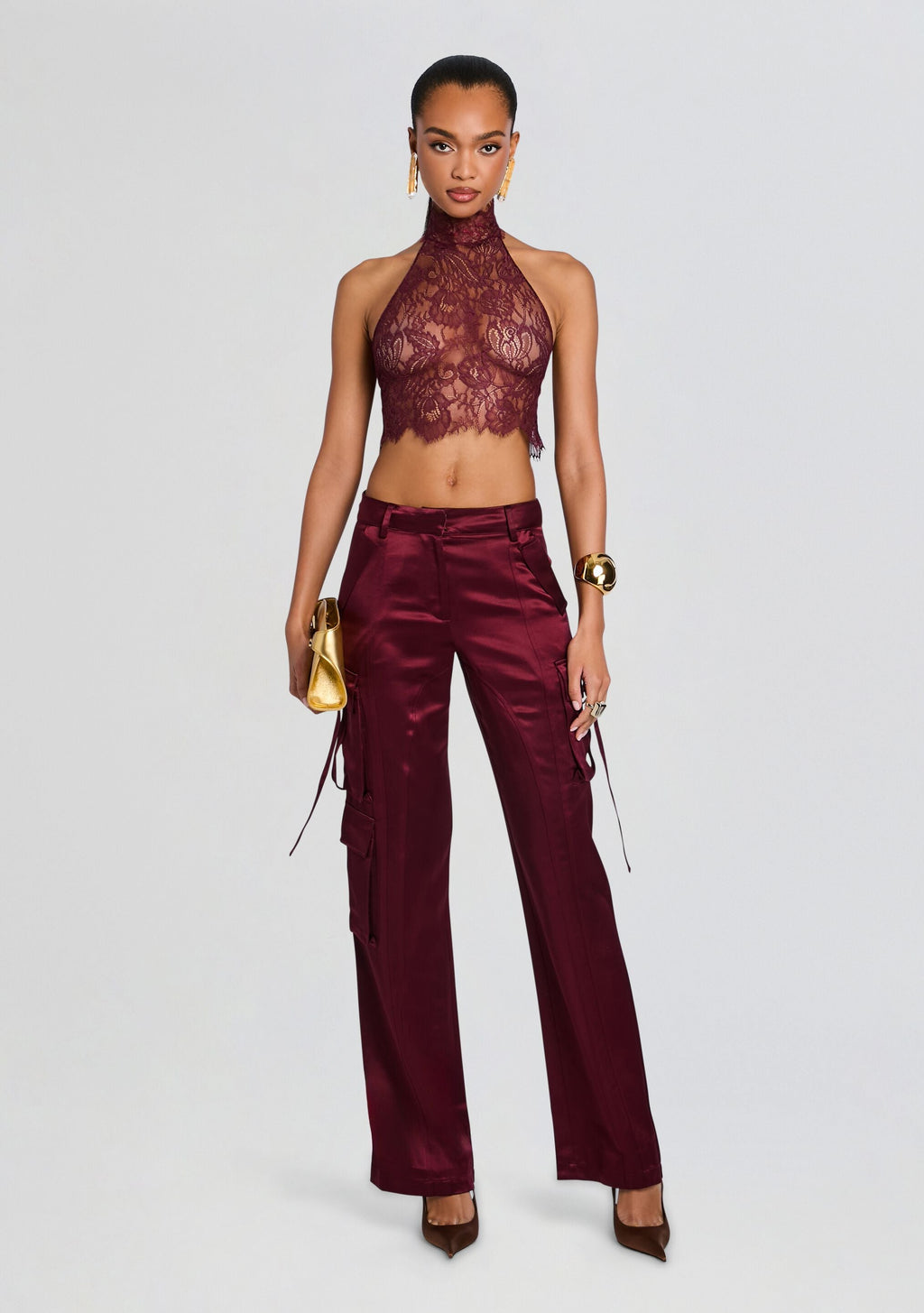 Violet Lace Top