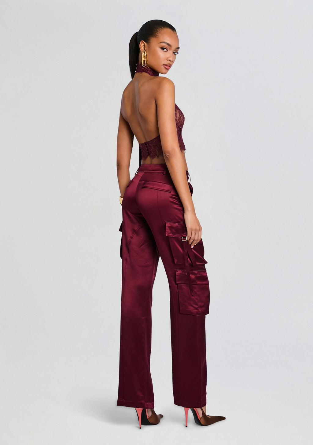Violet Lace Top