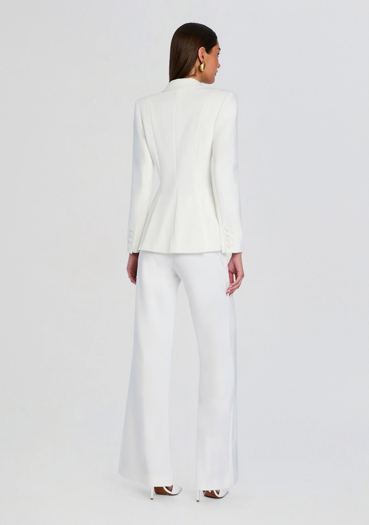 Pin Tuck Palazzo Pants