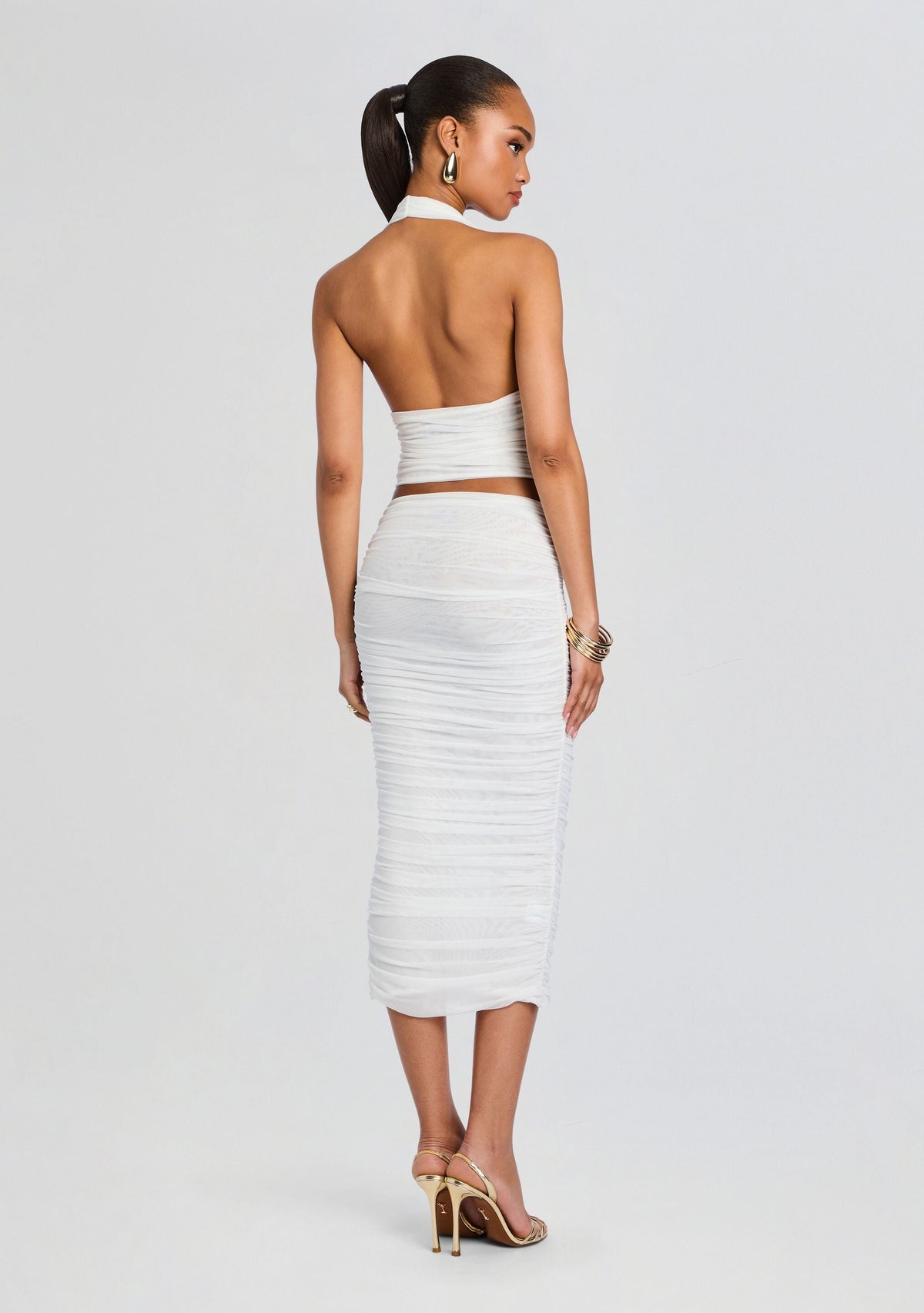 Bimini Mesh Halter Top