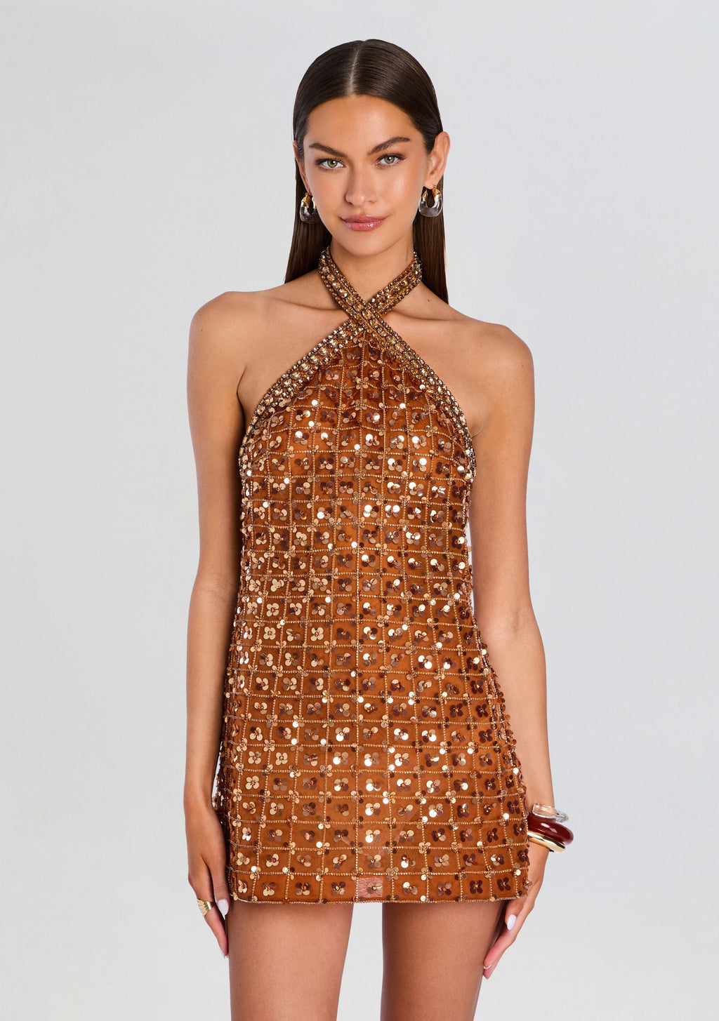 Janneth Sequin Dress