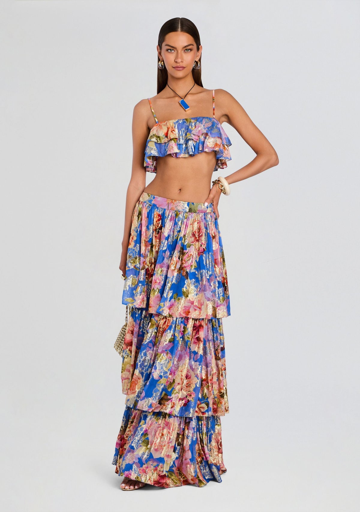 Vanya Tiered Maxi Skirt