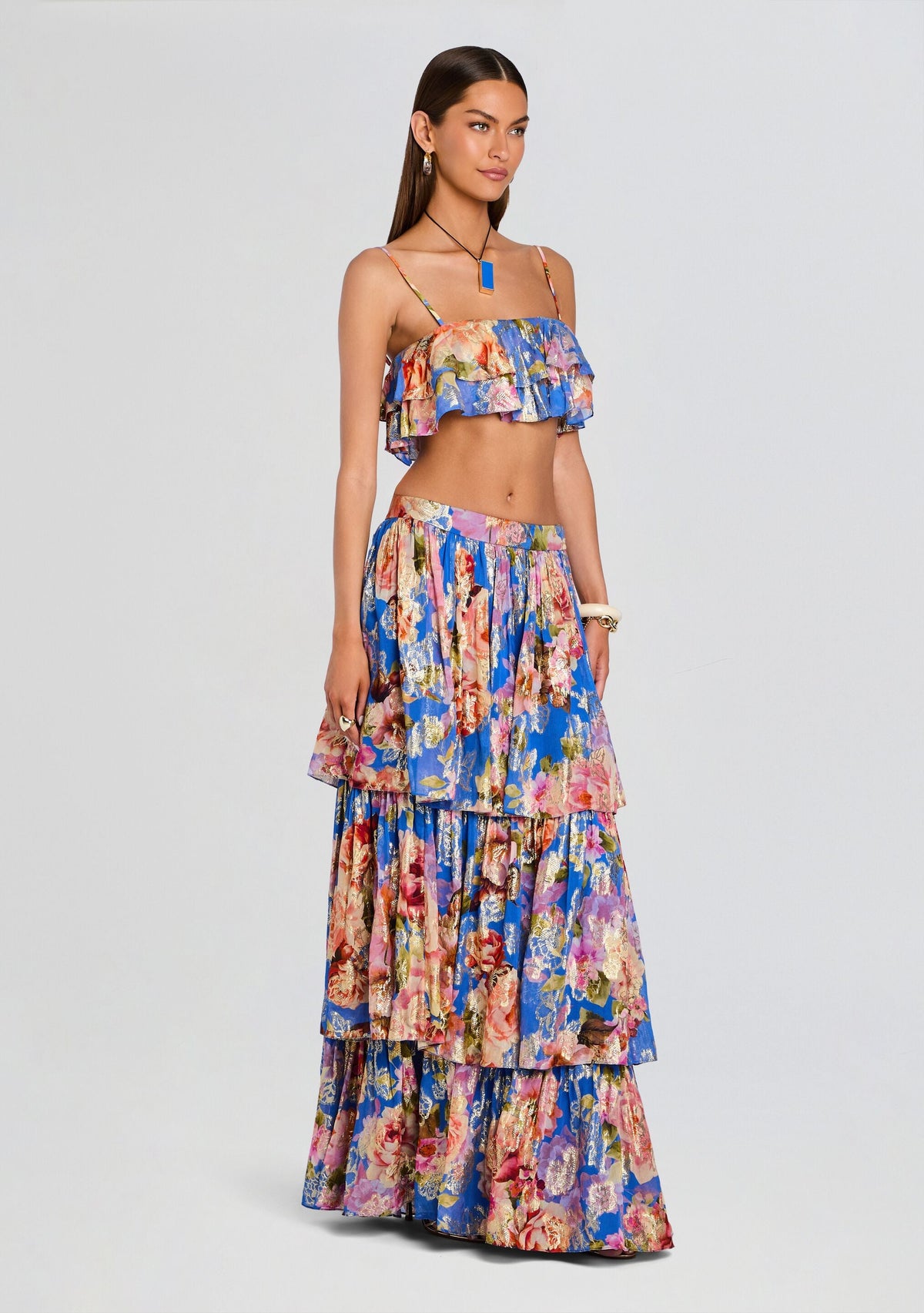 Vanya Tiered Maxi Skirt