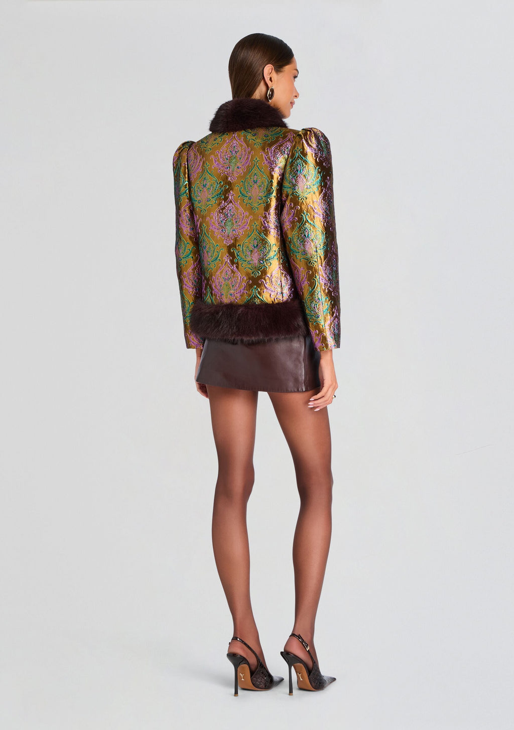 Delphira Brocade Jacket