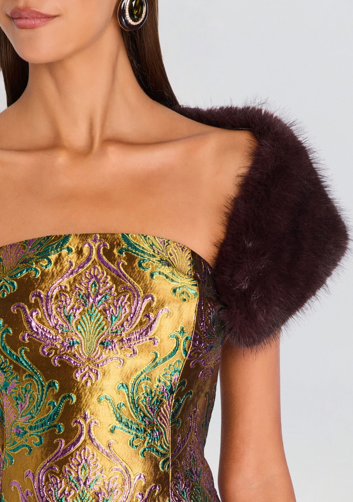 Morro Faux Fur Top