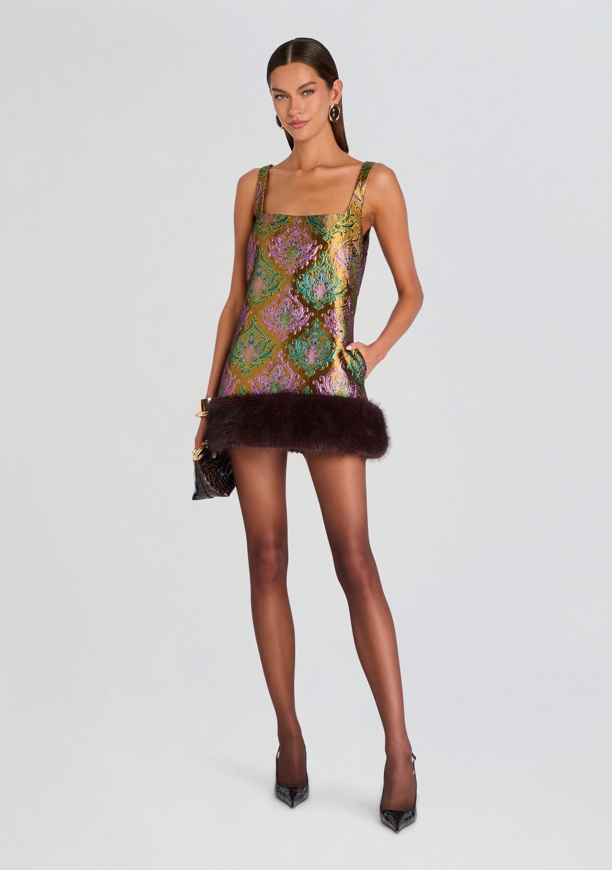 Sulvie Brocade Dress