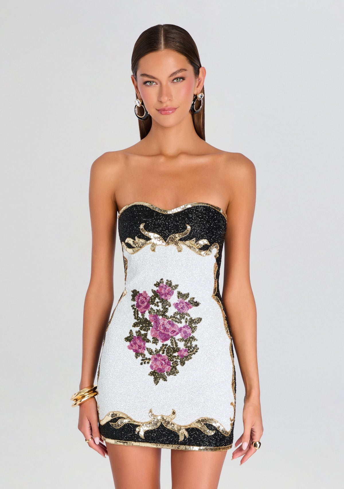 Ismeria Embroidered Dress