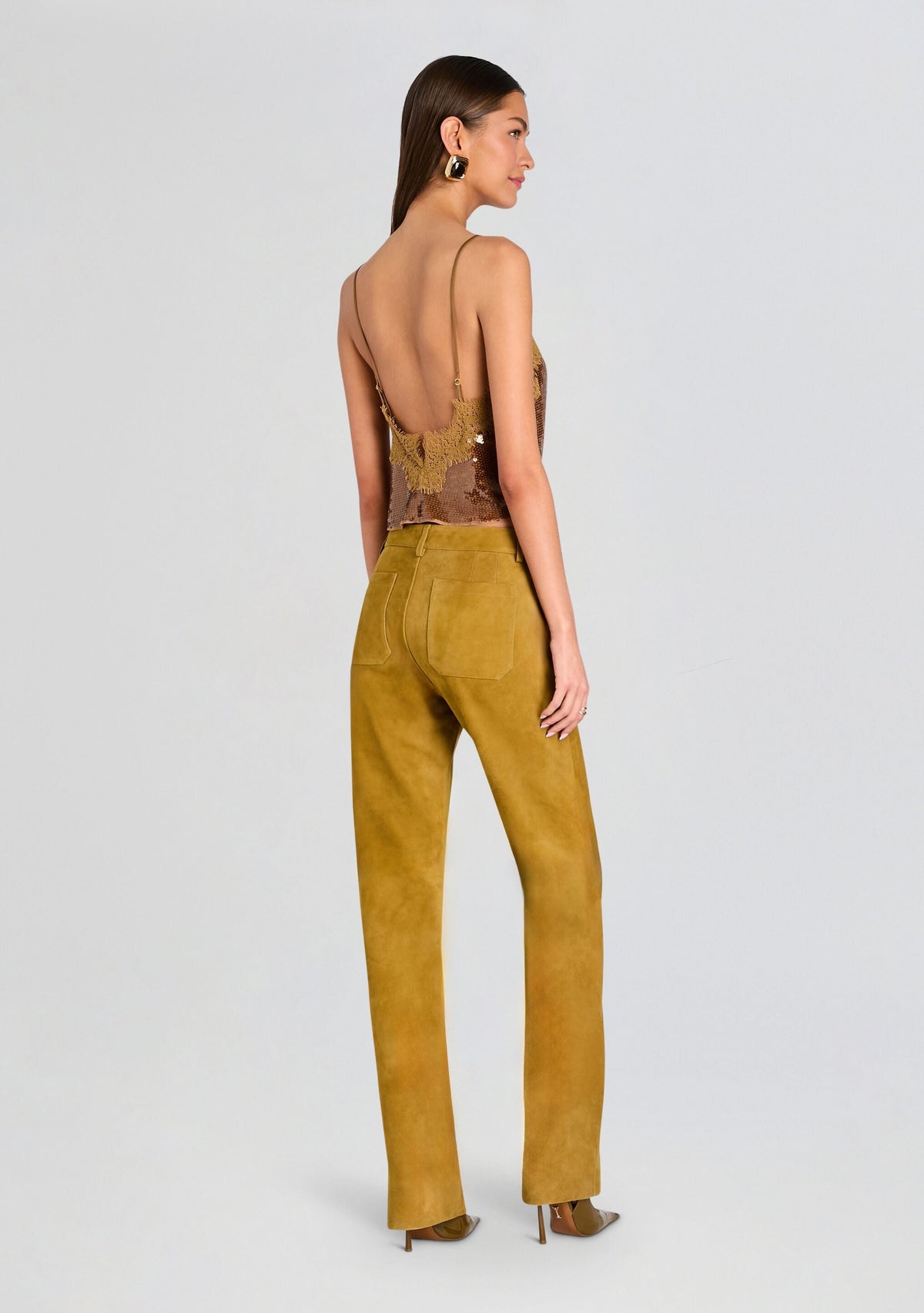 Adelina Suede Pant