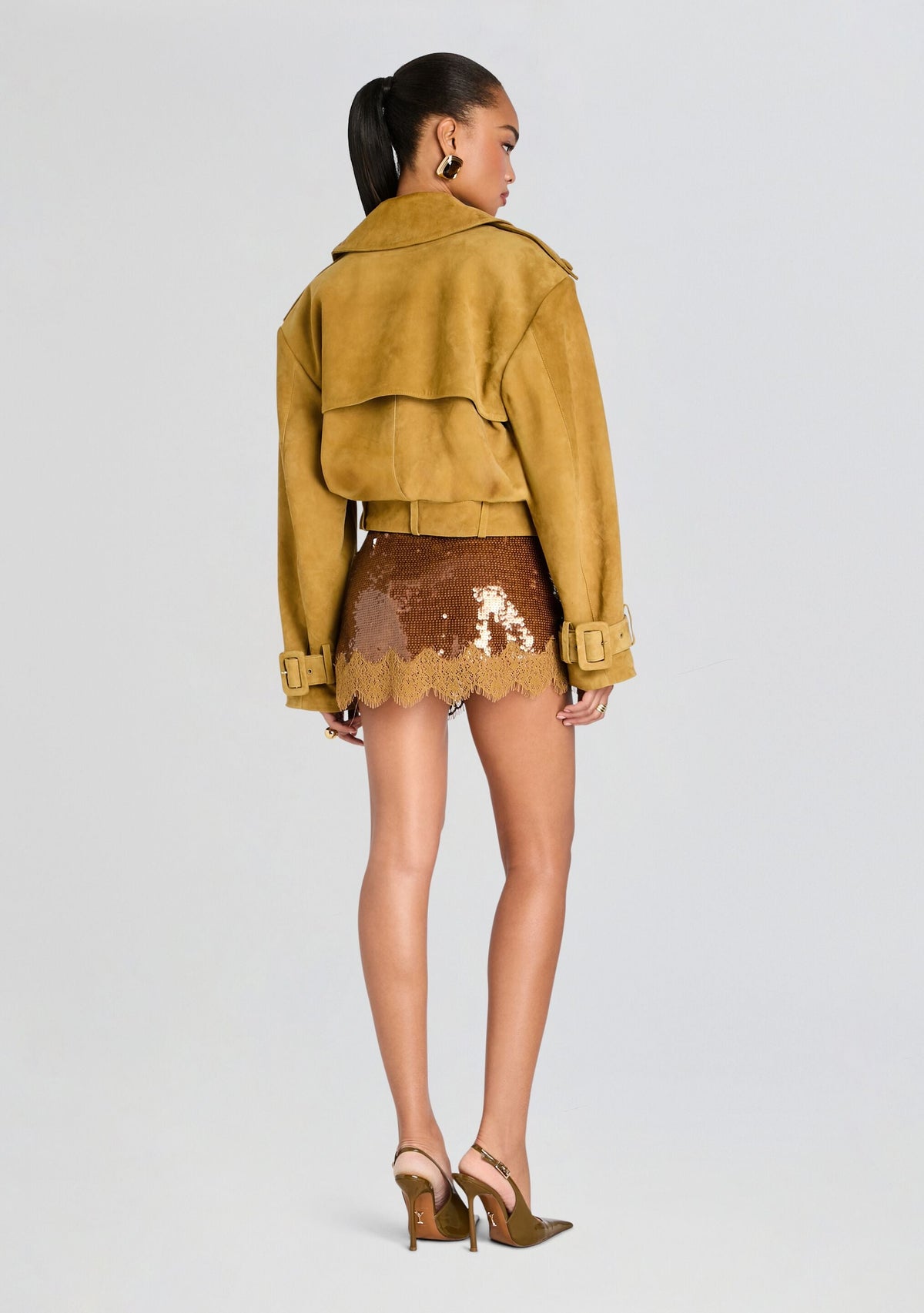 Rubee Suede Coat