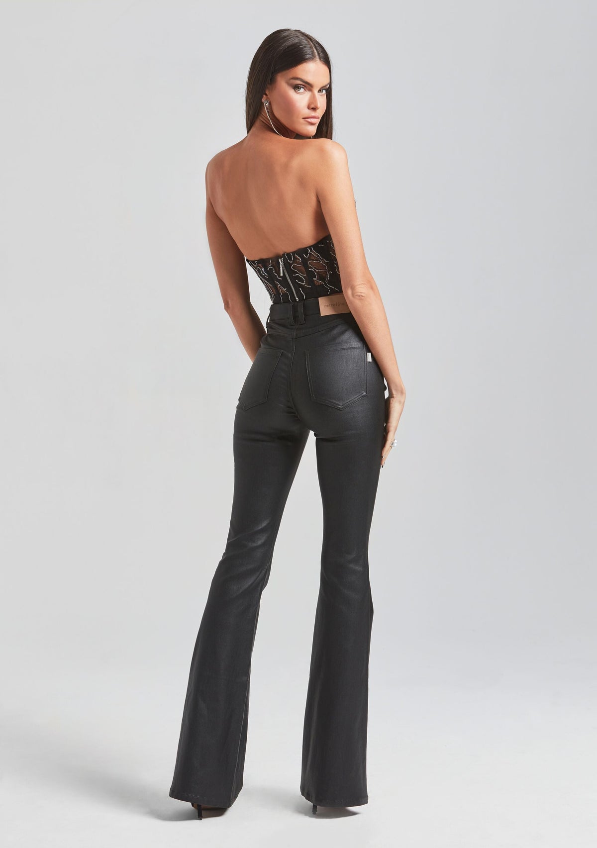 Audrey Embellished Lace Top