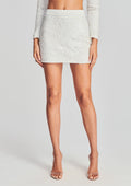 Ansley Feather Sequin Skirt