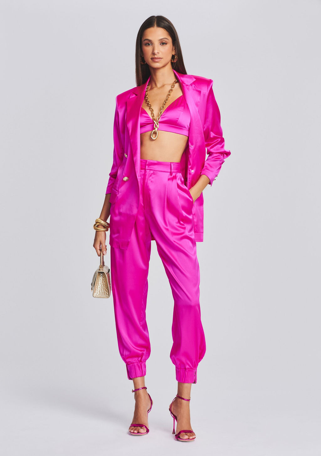 Pandora Silk Blazer