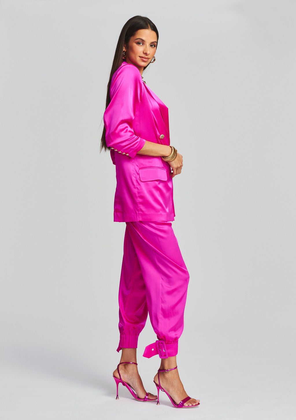 Pandora Silk Blazer