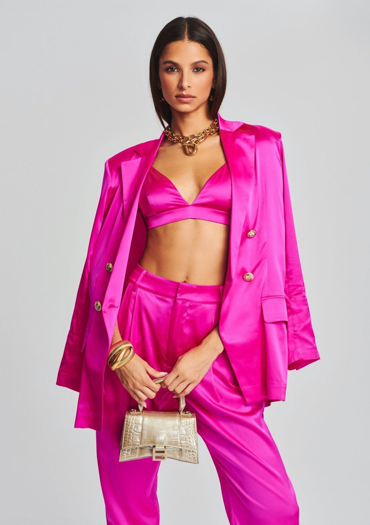 Iris Silk Bralette