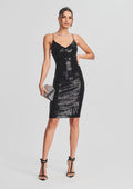 Amber Sequin Knit Dress