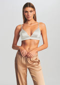 Iris Silk Bralette