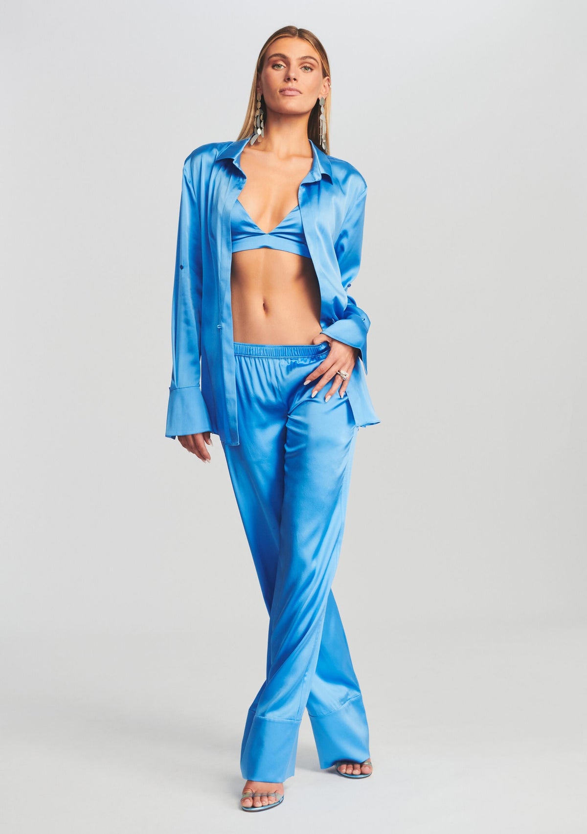 Iris Silk Bralette
