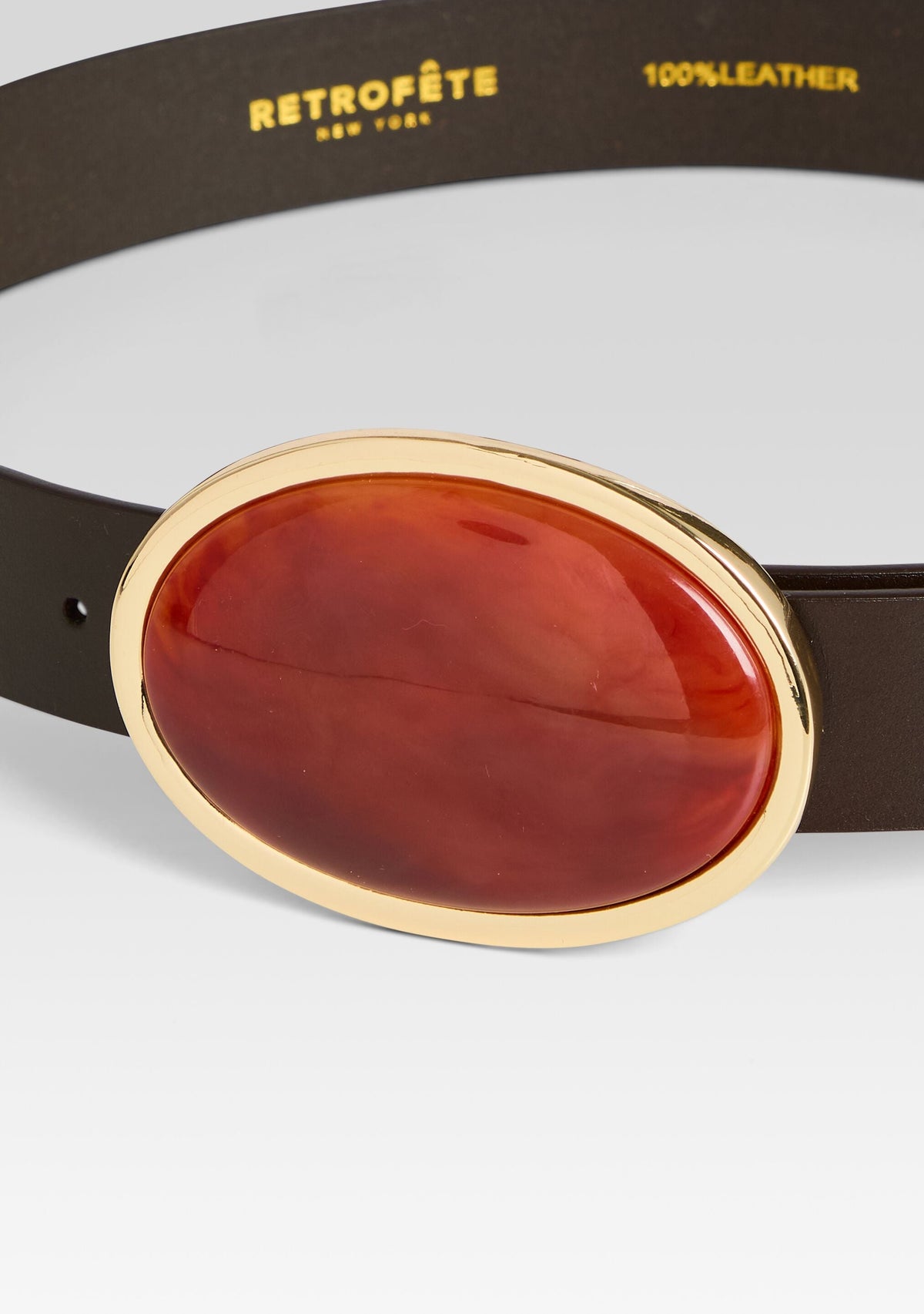 Dagmar High Waist Leather Belt