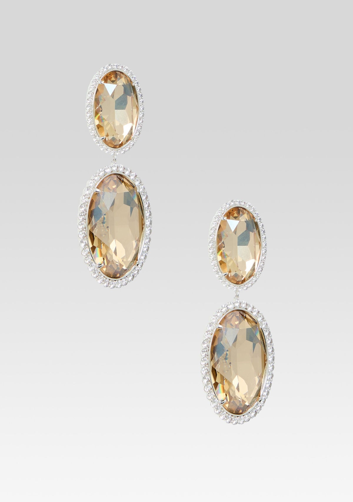 Hilma Gemstone Drop Earrings