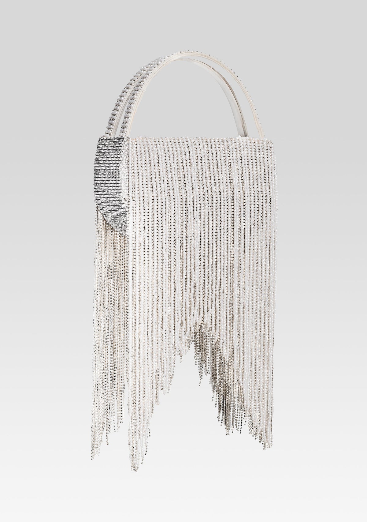 Estel Medium Pearl Fringe Bag