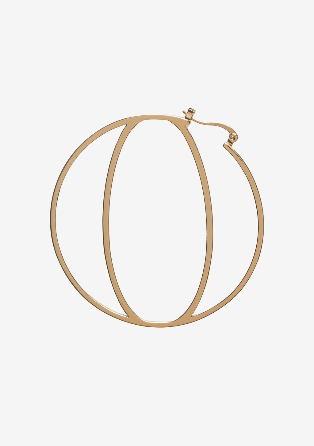 Hoop Letter Earring