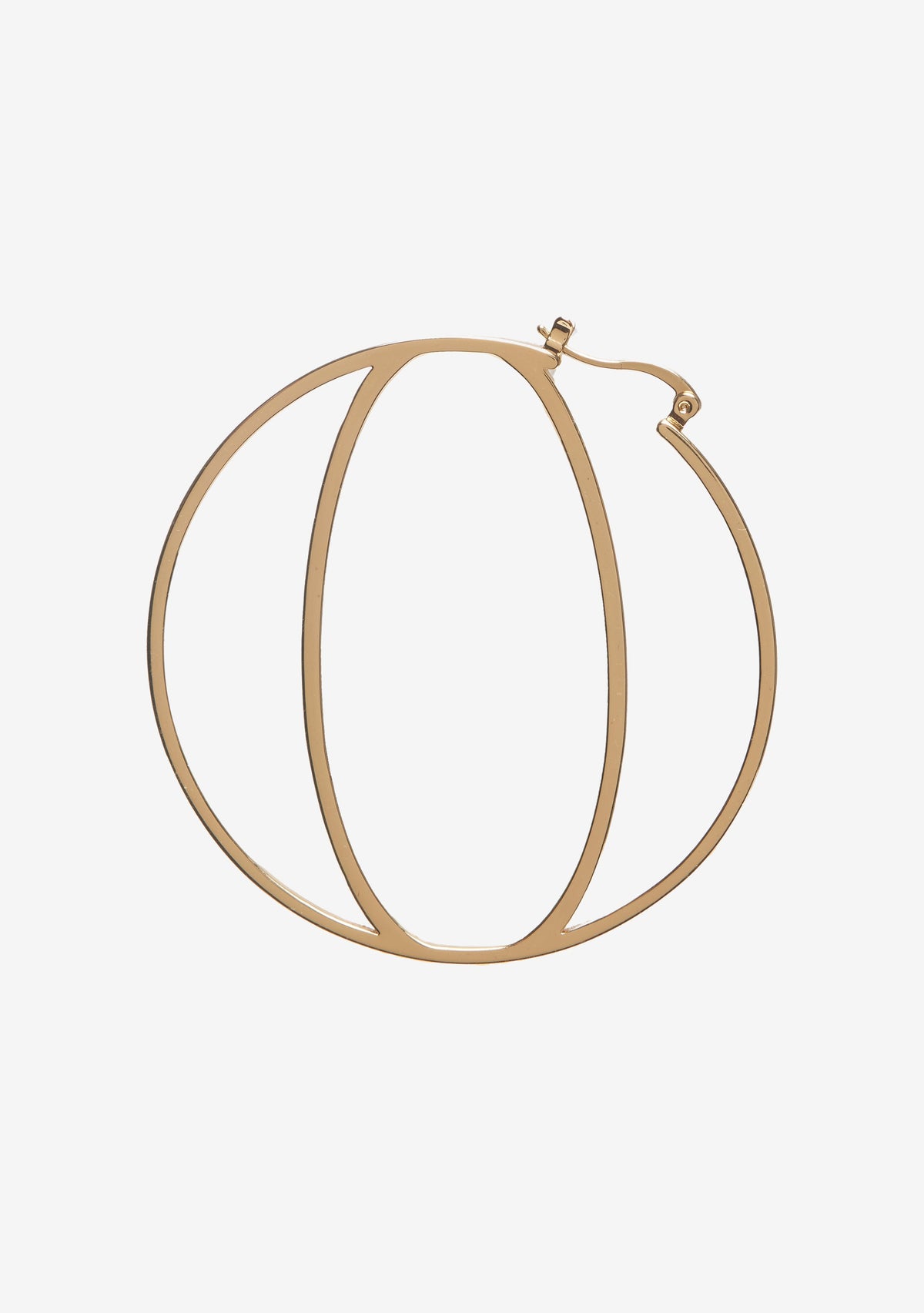 Hoop Letter Earring