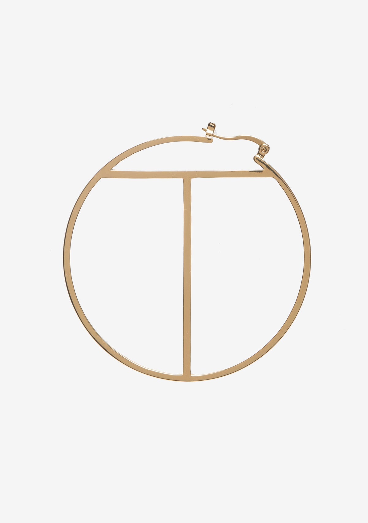 Hoop Letter Earring
