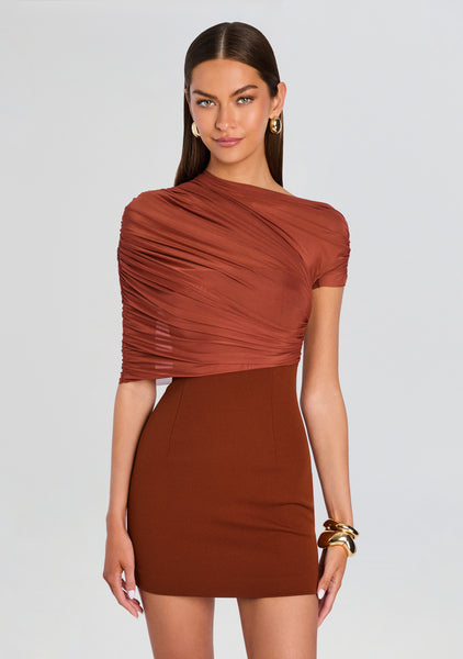 Selma Mini Crepe Dress